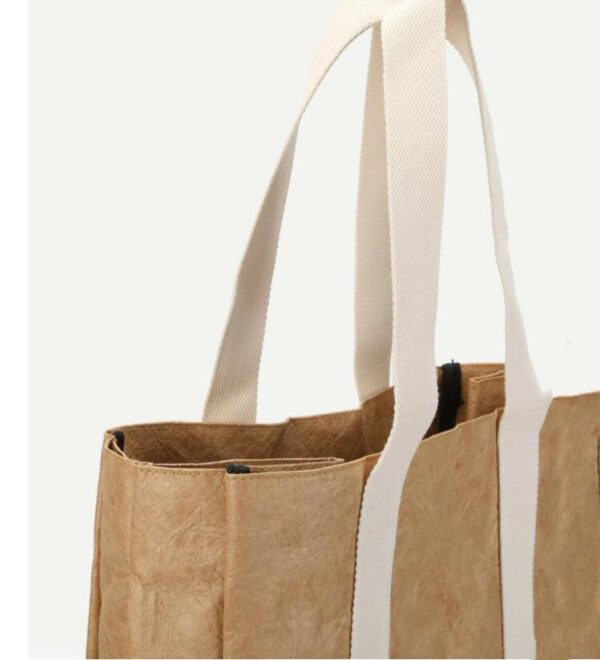Waterproof Tyvek Paper Travel Hat Bag with Side Straps to Carry Mat Yoga Mat - Bild 3