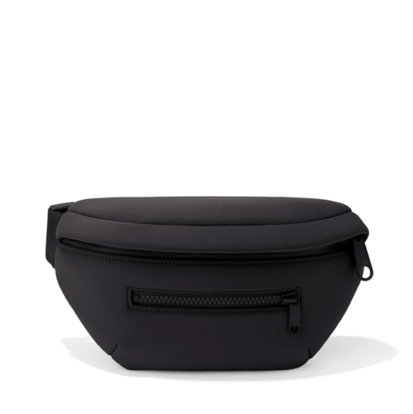 Neoprene Fanny Pack 3 Pockets Waist Bag for Men & Women Fashion Water Resistant Hip Bum Bag