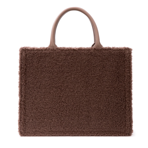 Factory Hot Sale Teddy Tote Bag Sherpa Tote Bag  Fashion Tote - 영상 3