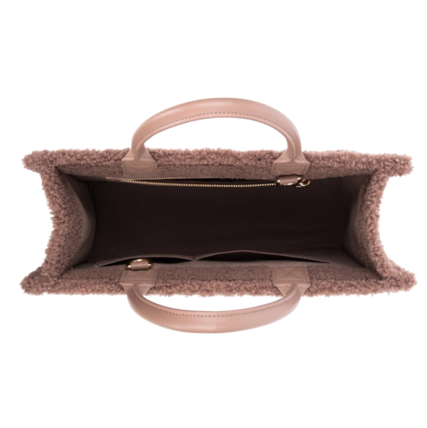 Factory Hot Sale Teddy Tote Bag Sherpa Tote Bag  Fashion Tote - 영상 4