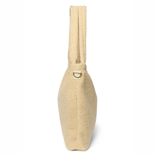 Large Teddy Tote Bag for Women School Work Travel Shoulder Bag with Removable Strap Diaper Bag - Image 4