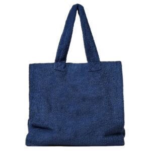 Nylon Terry Tote Bag Cute Terry Cloth Shopping Bag Shoulder Quilted Toweling Tote Bag