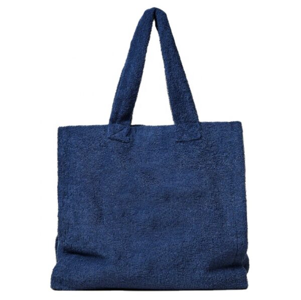 Nylon Terry Tote Bag Cute Terry Cloth Shopping Bag Shoulder Quilted Toweling Tote Bag