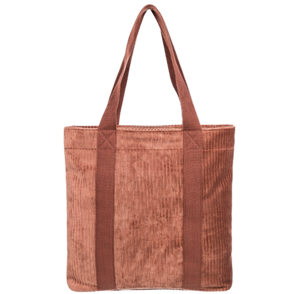 Corduroy Tote Bag for Women Large Shoulder Bag with Zipper and Pockets for Travel Gym Vacation - 画像 5
