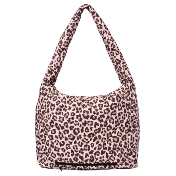 Custom Puffer Shoulder Bag Custom Tote Bag for Women Personalized Gym Bag - 画像 3