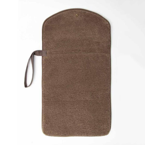 Teddy Fabric Diaper Changing Pad Newborn Baby Changing Pad Travel Diaper Bag - 画像 2