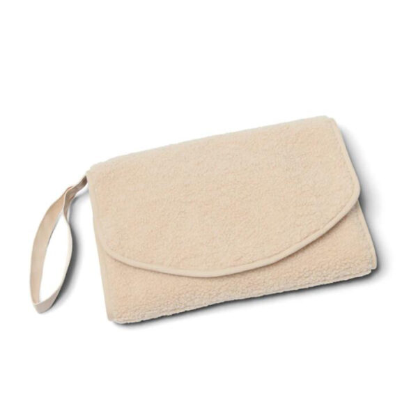 Teddy Fabric Diaper Changing Pad Newborn Baby Changing Pad Travel Diaper Bag - 画像 4