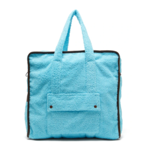 Soft Comfortable Terry Cloth Duffle Bag Toweling Cloth Beach Bag Fashion Terry Cloth Handbag