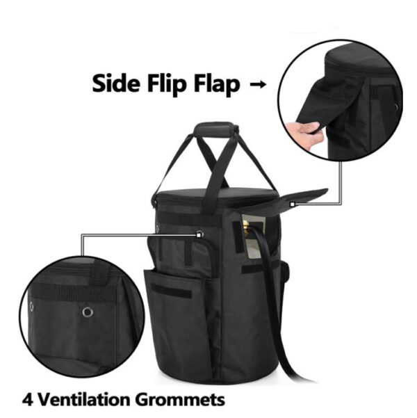 Winter Outdoor Picnic Portable Propane Tank Cover 20lb Propane Gas Tank Bag - Image 3