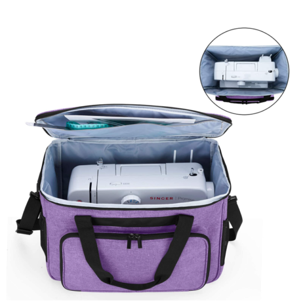 Family Sewing Machine Storage Bag Travel Tote Bag for Most Standard Sewing Machines and Accessories Bag - 영상 3