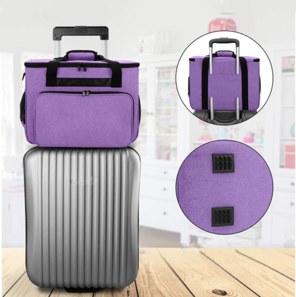 Family Sewing Machine Storage Bag Travel Tote Bag for Most Standard Sewing Machines and Accessories Bag - 영상 5