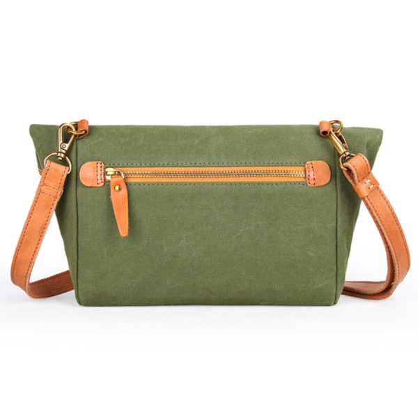 Custom Logo Shopping Bag Crossbody Canvas Messenger Bag Large Cotton Canvas Tote Bag