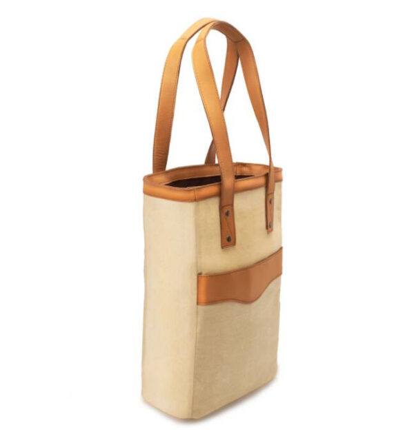Wholesale Reusable Travel Leather Wine Tote Bag Storage Christmas Single Wine Bottle Bag - 영상 3