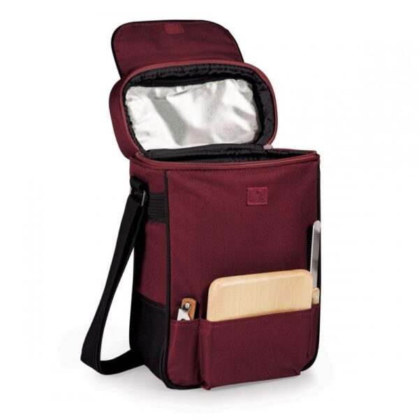 Festival Gift 2 Bottles Wine Bag Carrier Picnic Set Wine Cooler Tote Bags Wine Bottles Tote Bag - 画像 6