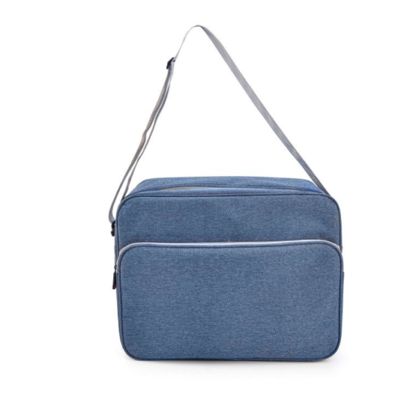 Custom High Quality Insulated Lunch Cooler Bag Thermal Polyester Food Delivery Cooler Bag - Image 5