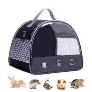 clear Pvc Pet Travel Carrier Bag for Cats Dogs Puppy Comfort Portable Foldable Pet Bag