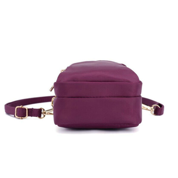 Polyester Messenger Shoulder Crossbody Purses Quilted Canvas Women's Crossbody Bag - Image 4