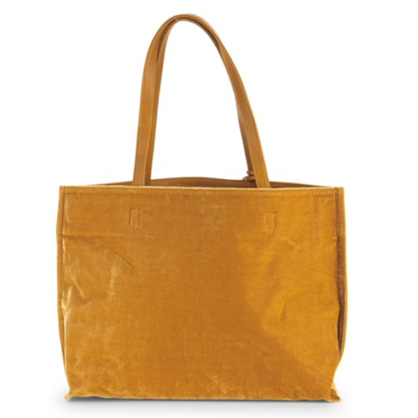 Eco Friendly Velvet Daily Bag Large Corduroy Velvet Casual Shoulder Tote Shopping Bag - Image 4