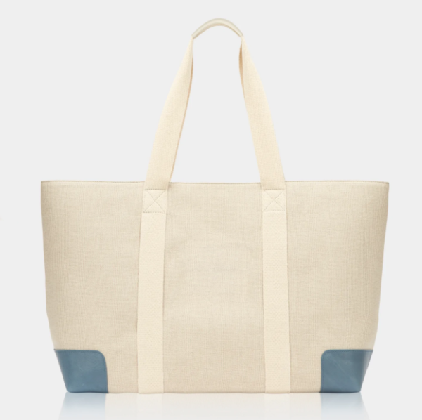 Cotton Corduroy Beach Bag for Women Canvas Pool Waterproof Tote Bag Large Capacity Swim Tote - 画像 4