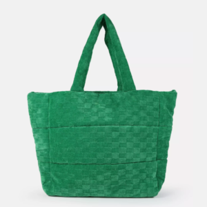 Towel Cloth Tote Shopping Bag Terry Cloth for Women Beach Bag
