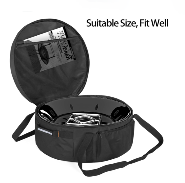 Fire Pit Bag Compatible with Outland Firebowl Fire Pit Bag Waterproof Weather Resistant Propane Gas Tank Cover - Image 4