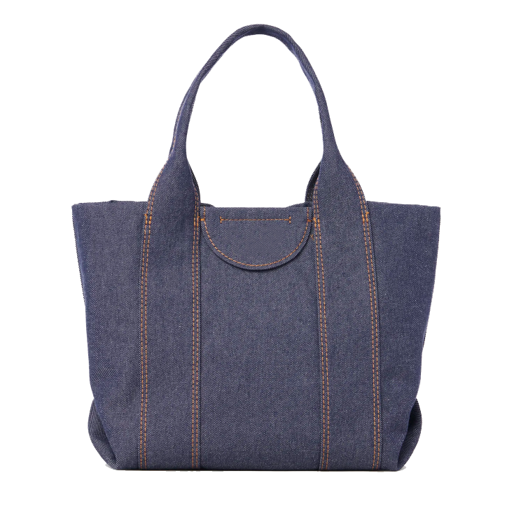 Fashion Large Capacity Tote Bag for Women Heavy-Weight Brand Organic Cotton Shopping Bag - Imagen 3