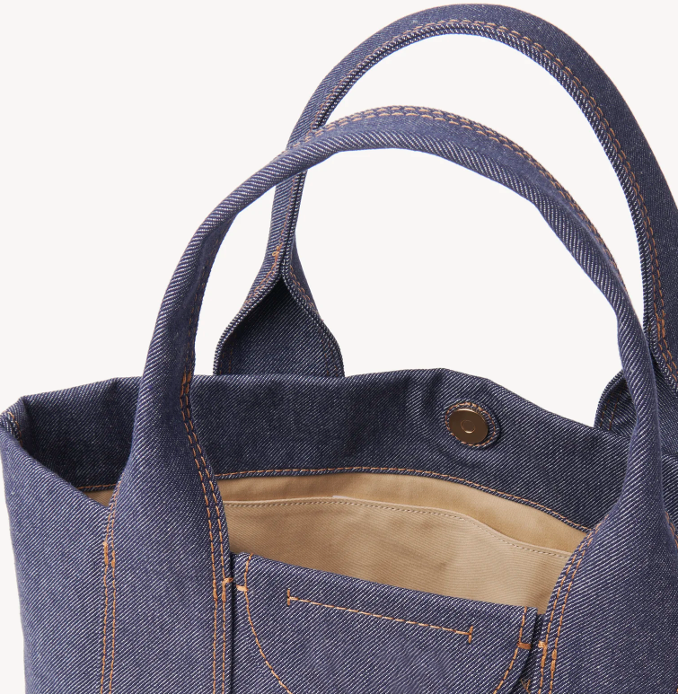 Fashion Large Capacity Tote Bag for Women Heavy-Weight Brand Organic Cotton Shopping Bag - Imagen 5