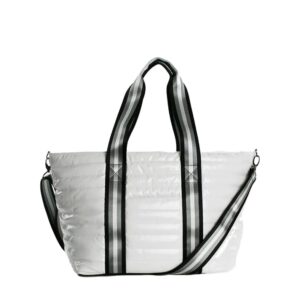 Custom Luxury Winter Puffer Tote Bag Quilted Puffer Women Shoulder Fluffy Tote Bag