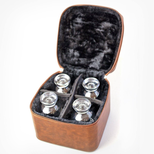 Fully-Padded Glassware Storage Box with Dividers - Crystal Storage Bag
