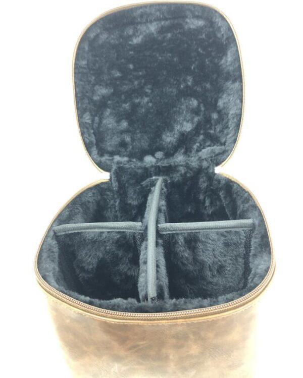 Fully-Padded Glassware Storage Box with Dividers - Crystal Storage Bag - Image 2
