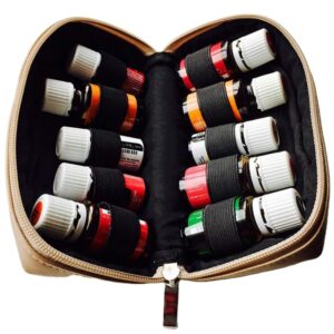 Customization Portable Travel Makeup Nail Polish Organizer Bag 72 Bottle Storage Carrying Nail Polish Bag