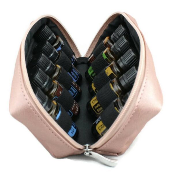 Customization Portable Travel Makeup Nail Polish Organizer Bag 72 Bottle Storage Carrying Nail Polish Bag - Изображение 2