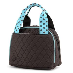 Solid Quilted New Oxford Lunch Bag Outdoor Picnic Bag Portable Large Insulation Bag