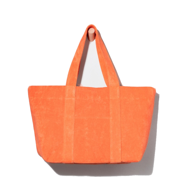 High Quality Terry Cloth Beach Tote Bag Women's Quilted Shopping Bag - Image 4