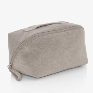 Travel Terry Cloth Material Plush Quilted Terry Cloth Fabric Makeup Bag Cute Cosmetics Bag