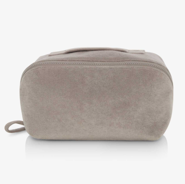 Travel Terry Cloth Material Plush Quilted Terry Cloth Fabric Makeup Bag Cute Cosmetics Bag - Image 2