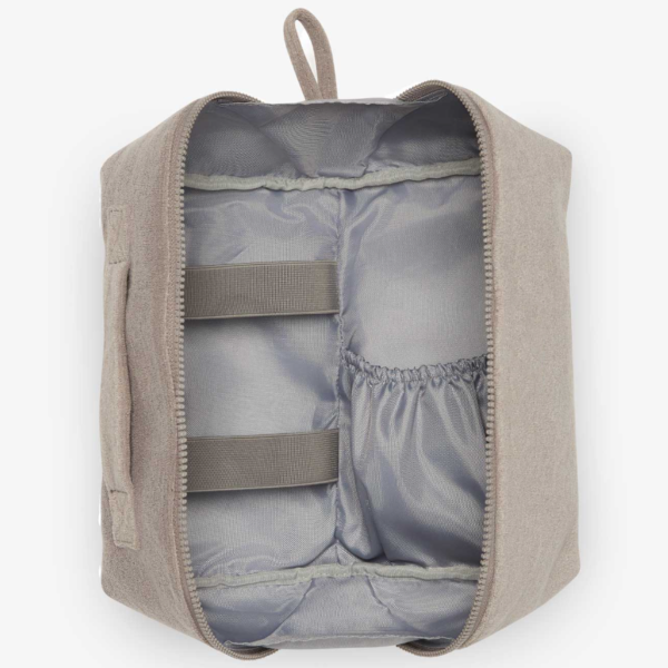 Travel Terry Cloth Material Plush Quilted Terry Cloth Fabric Makeup Bag Cute Cosmetics Bag - Image 3