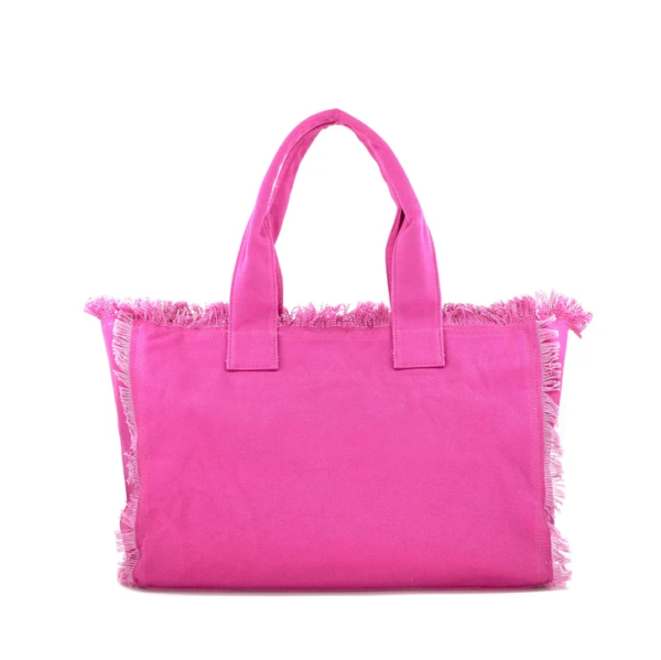 Summer Canvas Women Handbags Ladies Fringe Tassels Beach Tote Bag Cotton Canvas Tote Bag - 画像 4