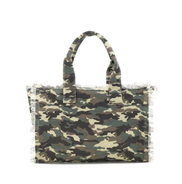 Summer Canvas Women Handbags Ladies Fringe Tassels Beach Tote Bag Cotton Canvas Tote Bag - 画像 6