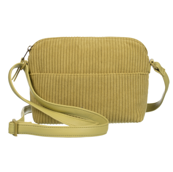 Women's Corduroy Fanny Pack Cute Fashion Crossbody Travel Outdoor Embroidery Sport Sling Pouch - 画像 2