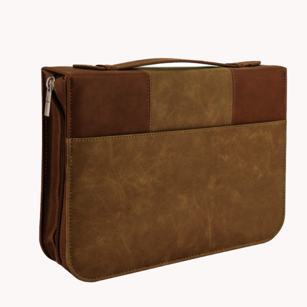 Custom Extra Large PU Carrying Bible Case Protective Church Bag with Book Cover - 画像 2