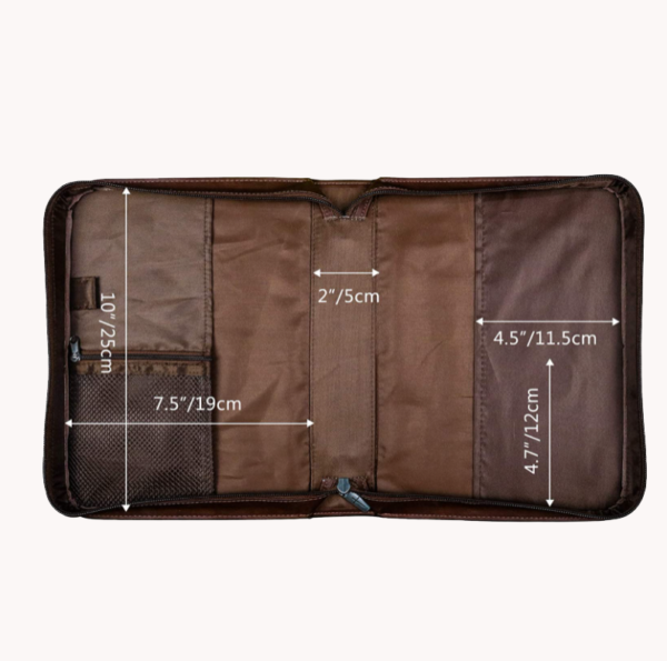 Custom Extra Large PU Carrying Bible Case Protective Church Bag with Book Cover - 画像 6