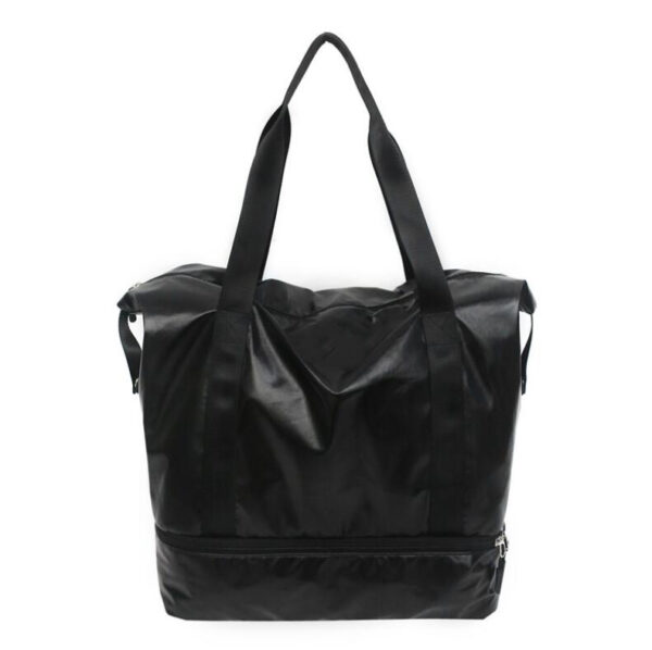Oxford Foldable Duffel Bags Large Capacity Waterproof Yoga Sport Gym Bag - Image 2