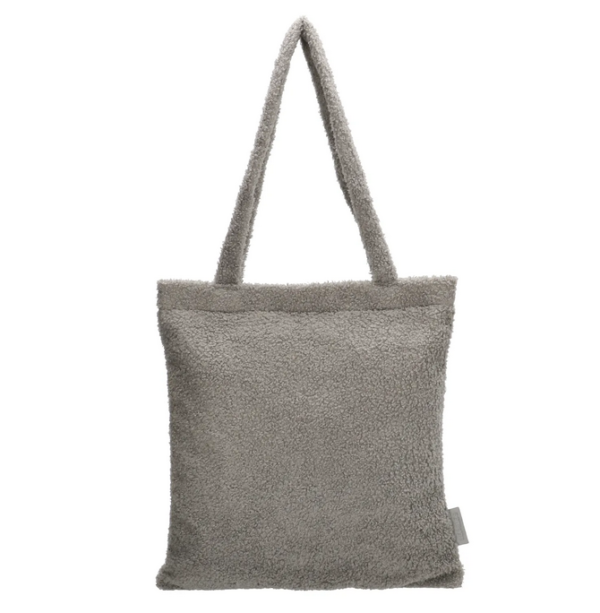 New Terry Tote Bag Shopping Work Travel Handbag Luxury Custom TEDDY Fluffy Tote Bag