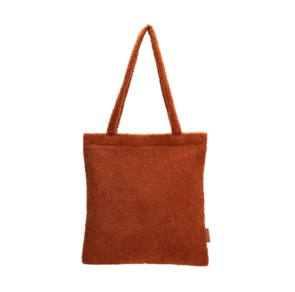 New Terry Tote Bag Shopping Work Travel Handbag Luxury Custom TEDDY Fluffy Tote Bag - 画像 5