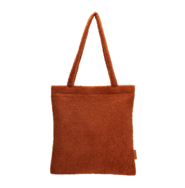 New Terry Tote Bag Shopping Work Travel Handbag Luxury Custom TEDDY Fluffy Tote Bag - 画像 6