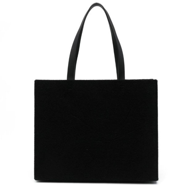 Fashion Terry Cloth Shopping Bags Plain Organic Reusable Foldable Tote Bag - Image 5