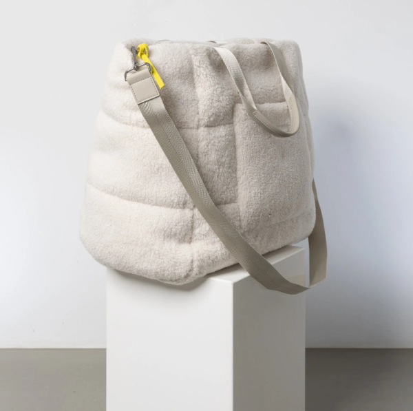 New Winter Trendy Designer Teddy Handbags Cute Plush Women's Sherpa Fluffy Shoulder Bag - Bild 2