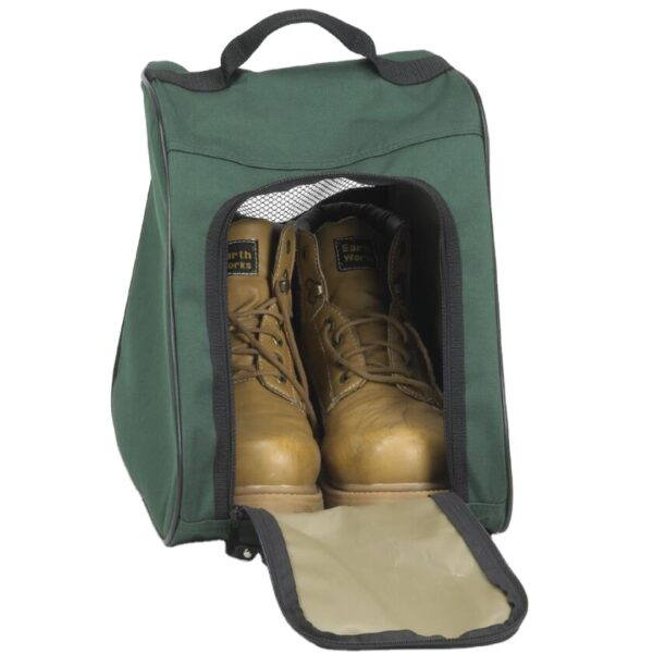 Travel Boot Storage Bag Waterproof Dustproof Strong Washable Cloth Fabric Shoe Storage Zipper Bag - 영상 2