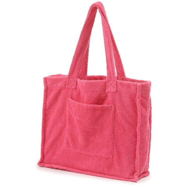 Summer Softness comfort Terry Shopping Handbag High Quality Terry Cloth Beach Bag - Image 3